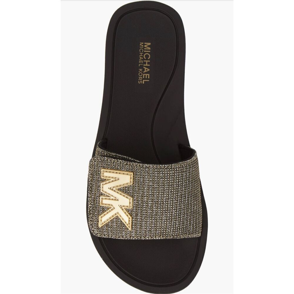 ✨Michael Kors MK Logo Slide Sz 7 Sandals✨